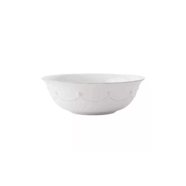 Berry and Thread Whitewash 9.5 in Serving Bowl