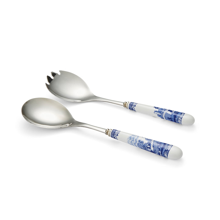 Blue Italian Salad Servers (set of 2)