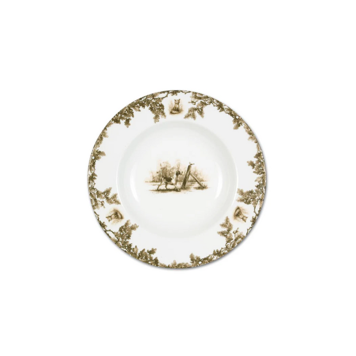 Aiken Dog Rimmed Soup