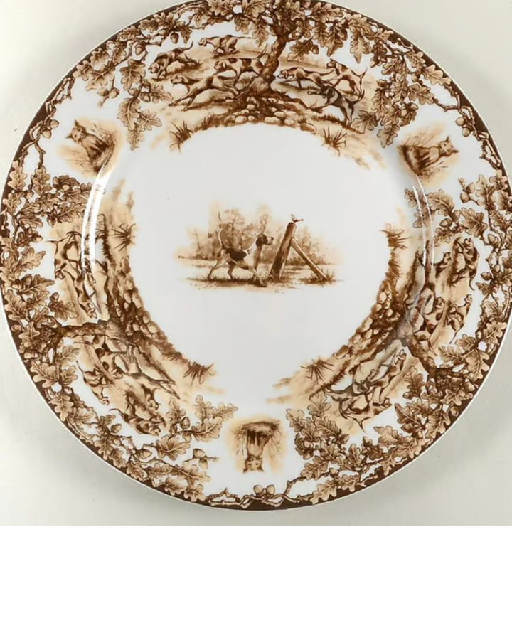 Aiken Dog Salad/Dessert Plate