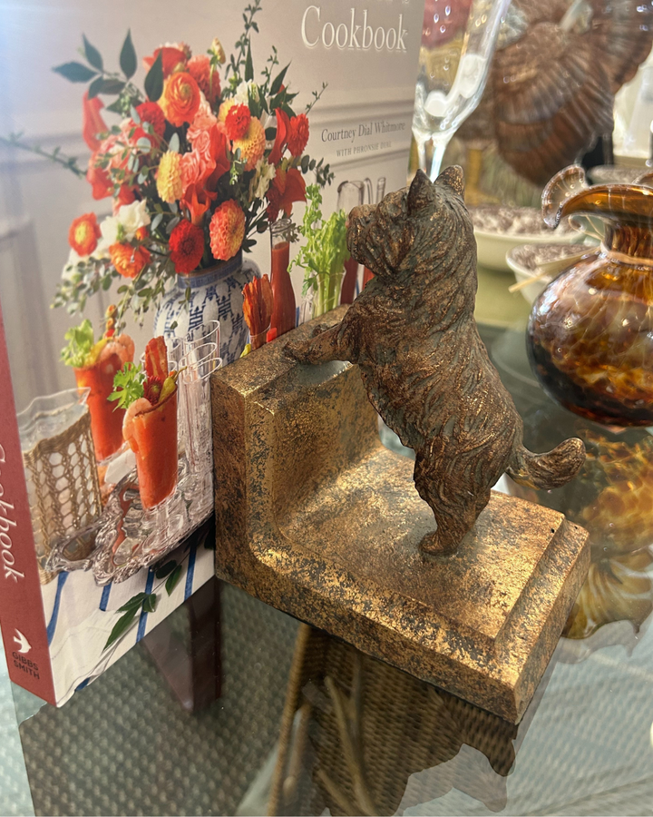 6" Dog Bookends