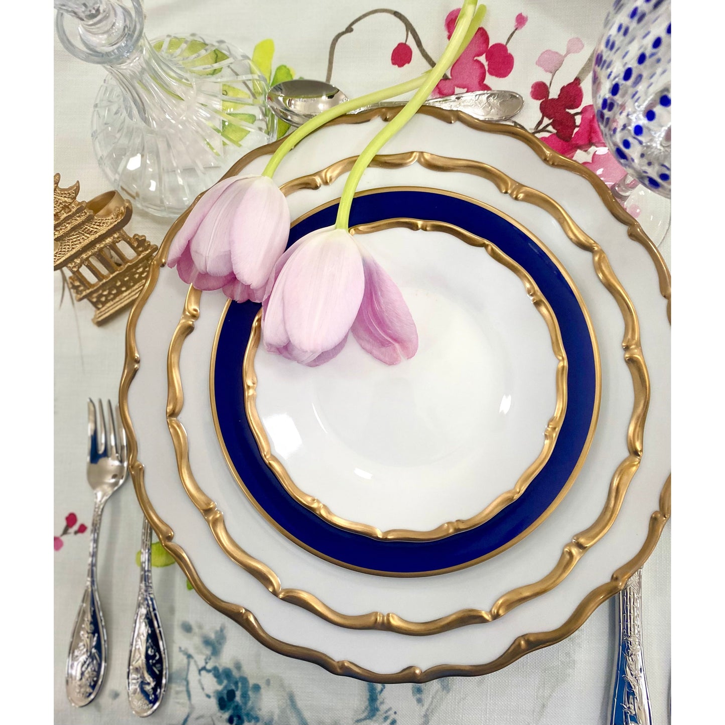 Pickard Birmingham Gold Dinner Plate