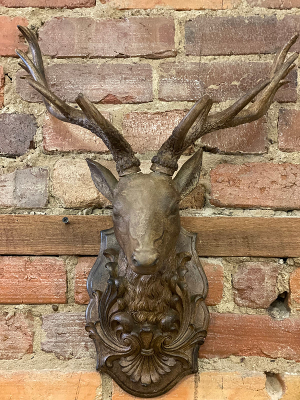 Small Resin Stag Head