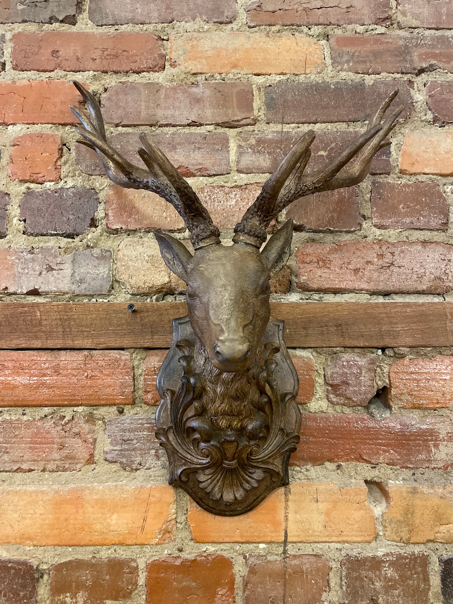 Small Resin Stag Head