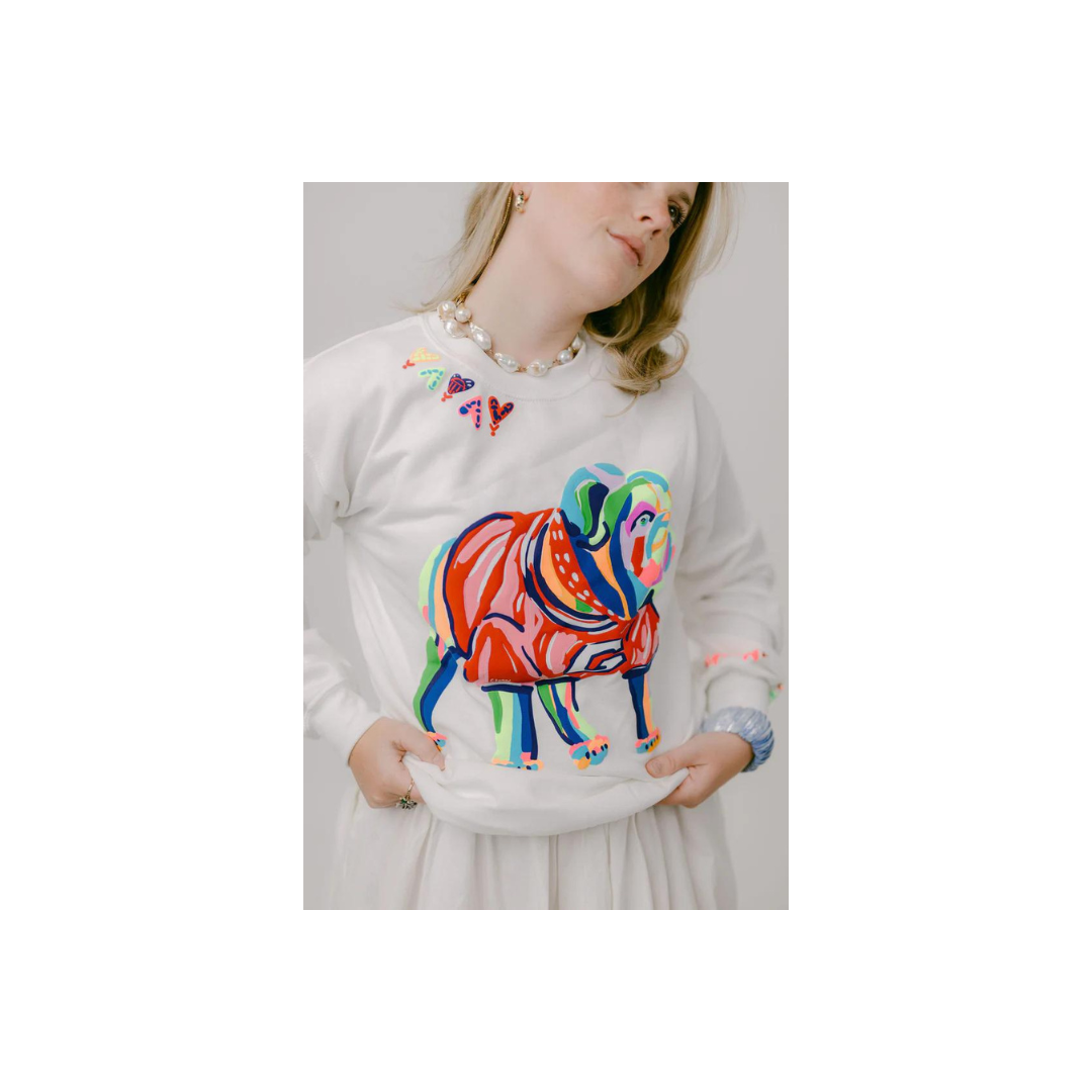 White Chan Art Sweatshirt