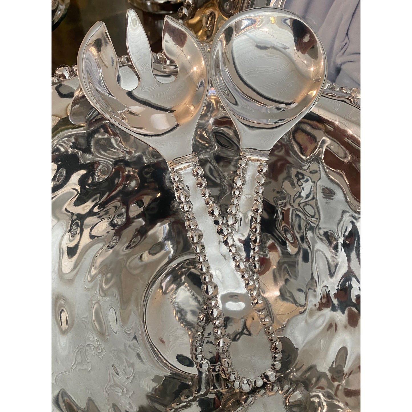 Beatriz Ball Organic Pearl Salad Servers