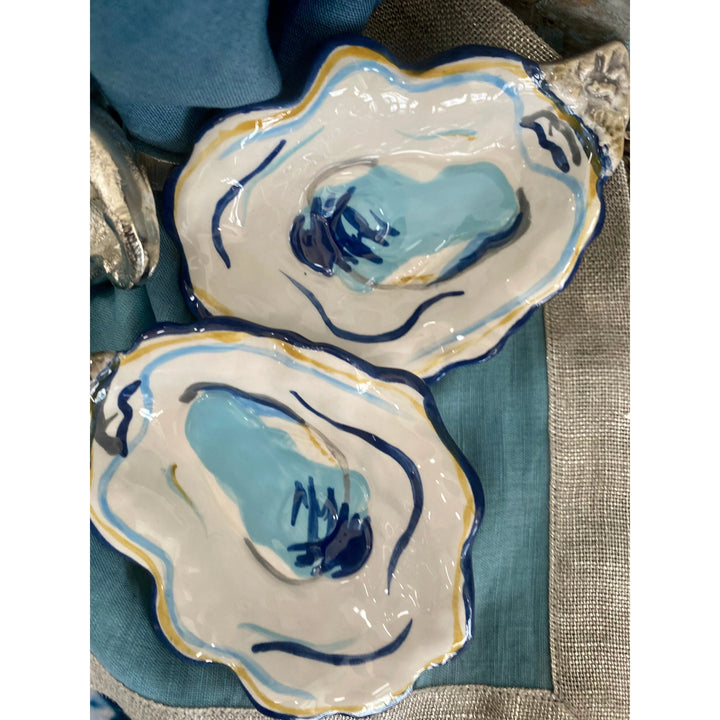 Coton Colors Oyster Salad Plate