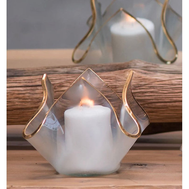 Small Glass Votive Holder