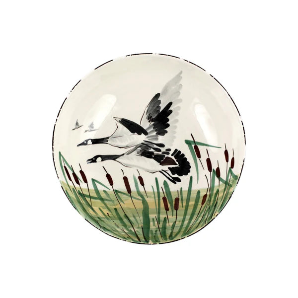 Vietri Geese Medium Serving Bowl