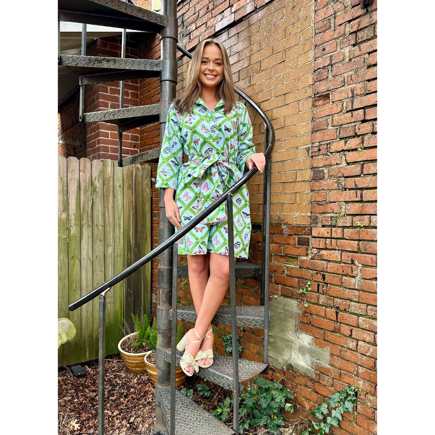 Holly Shae Butterfly Boxwood Arden Dress