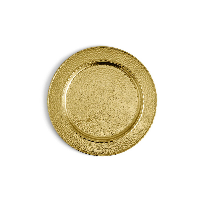 Hammertone Gold Charger/Platter