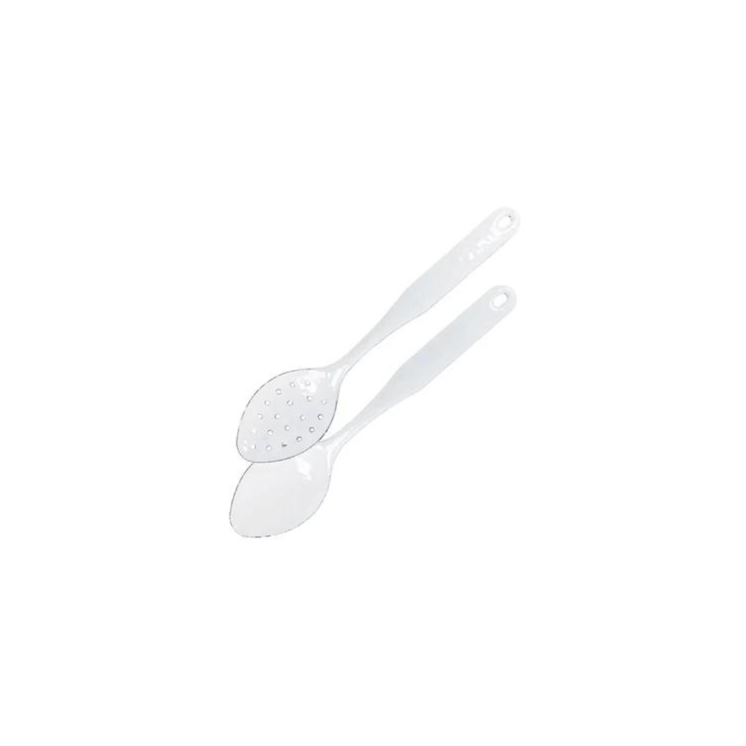 Golden Rabbit White 2 Piece Serving Set