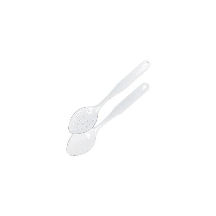 Golden Rabbit White 2 Piece Serving Set