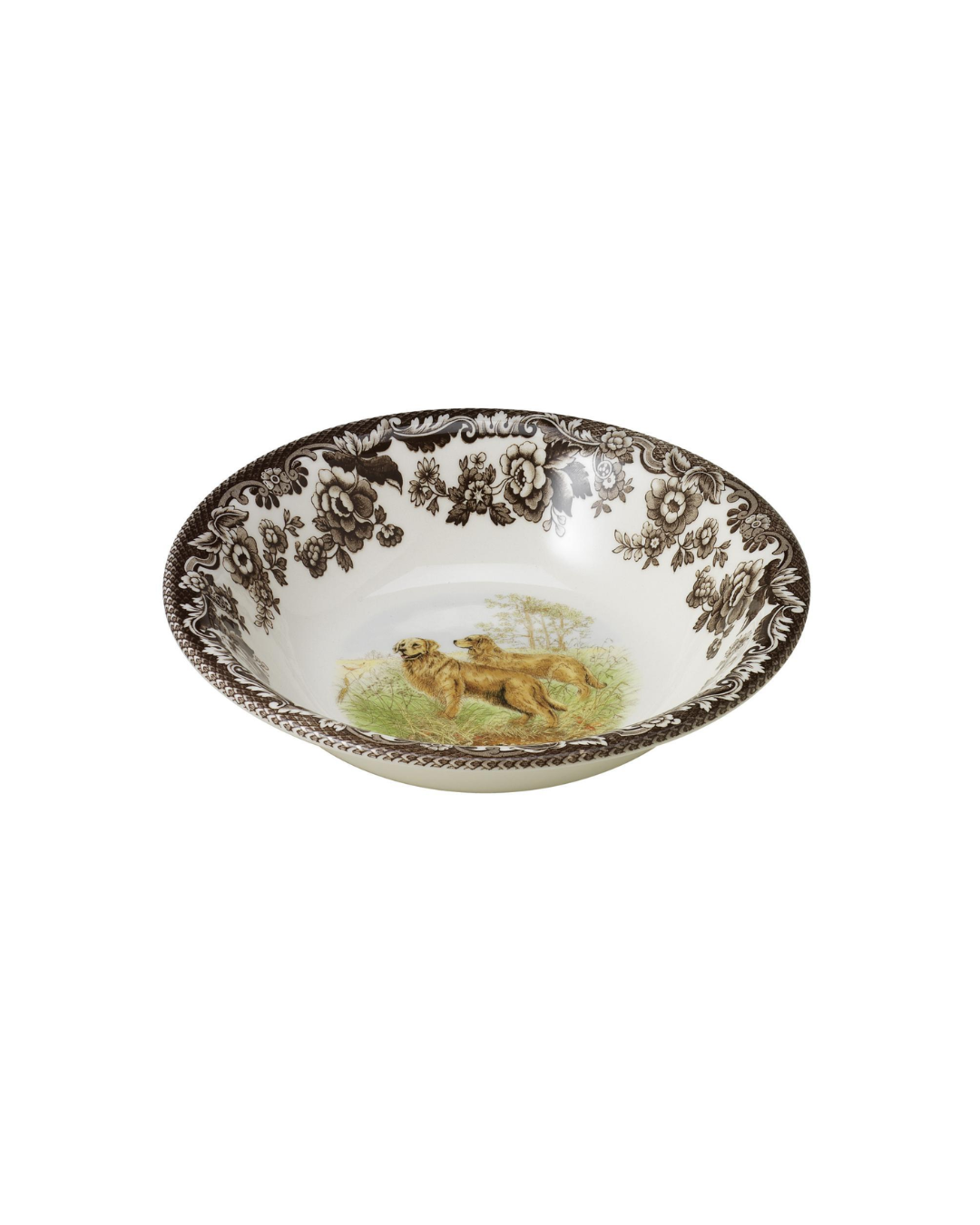 Woodland Ascot Cereal Bowl 8 Inch, Golden Retriever