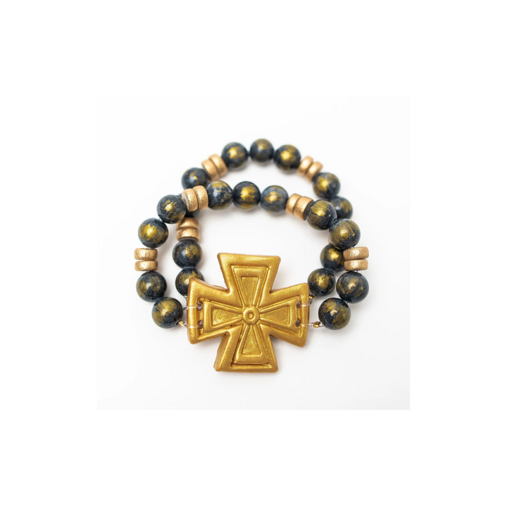 Gray Gold Leafed Jade with Anna Cross