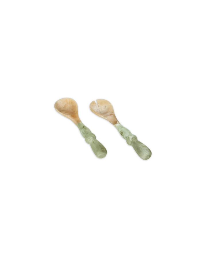 Giada Salad Servers Jade Swirl