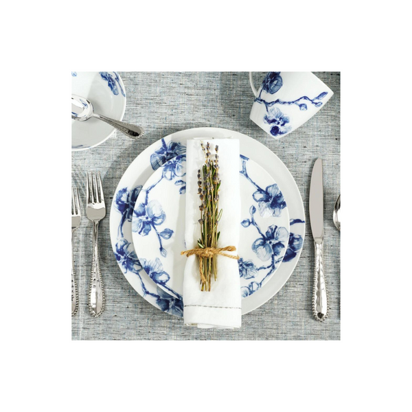 Michael Aram Blue Orchid 4 Piece Dinnerware Set