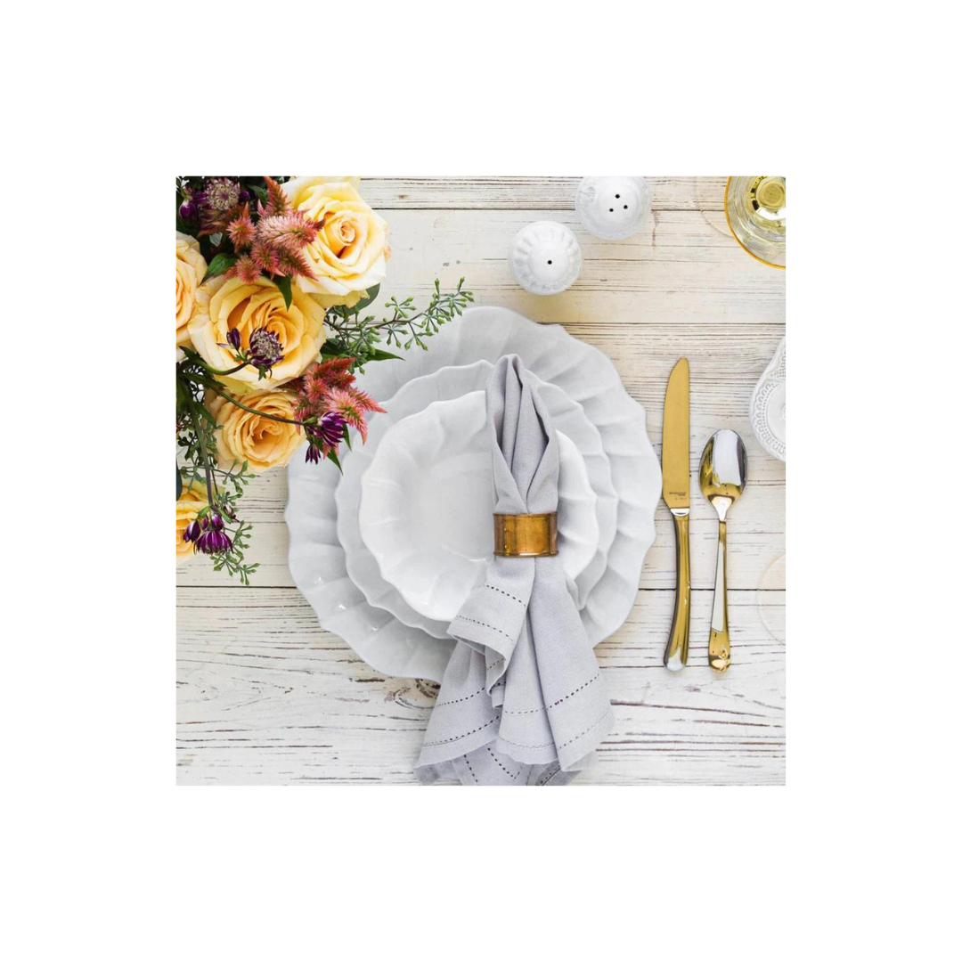 Vietri Incanto Ruffle Salad Plate