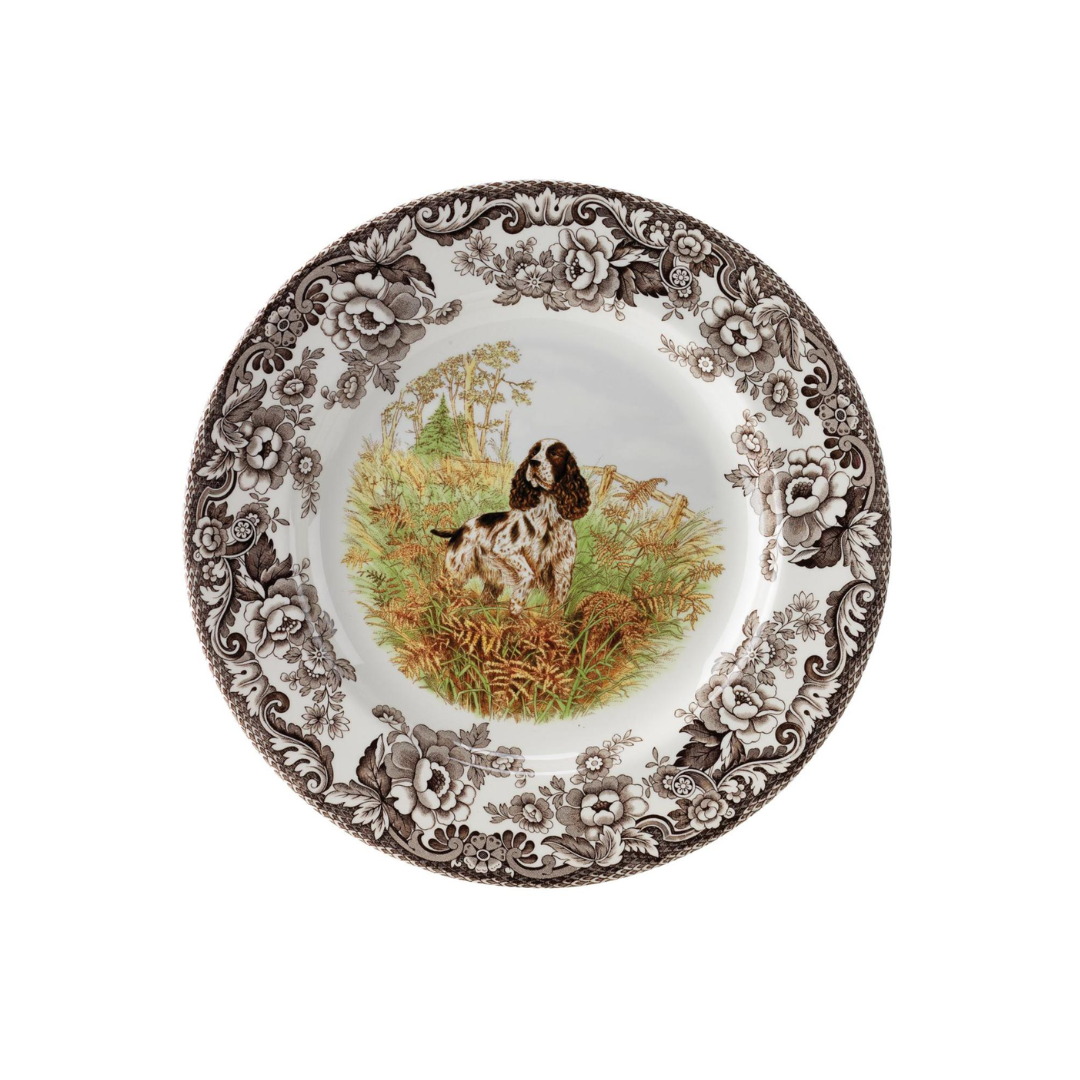 Dinner Plate 10.5 in Spaniel