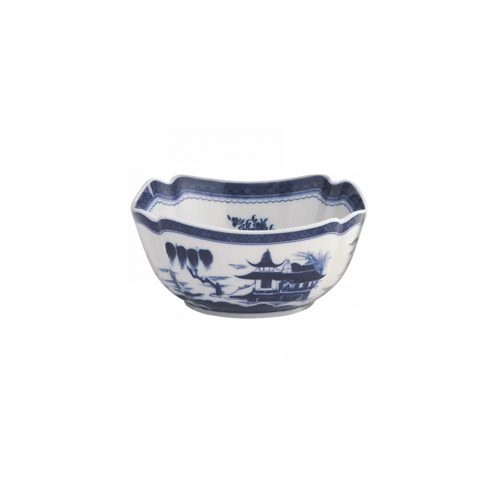 Mottahedeh Blue Canton Square Bowl Large