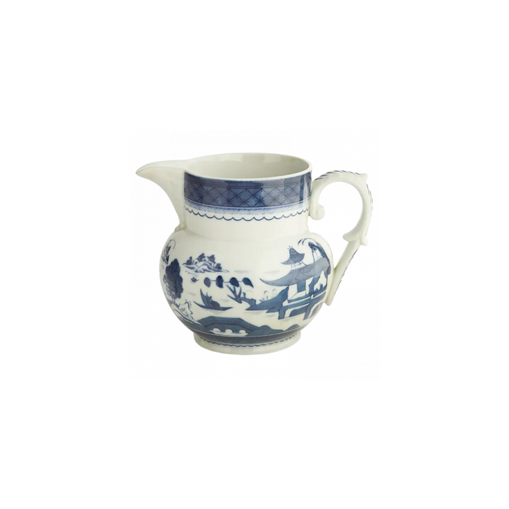 Mottahedeh Blue Canton Pitcher Large