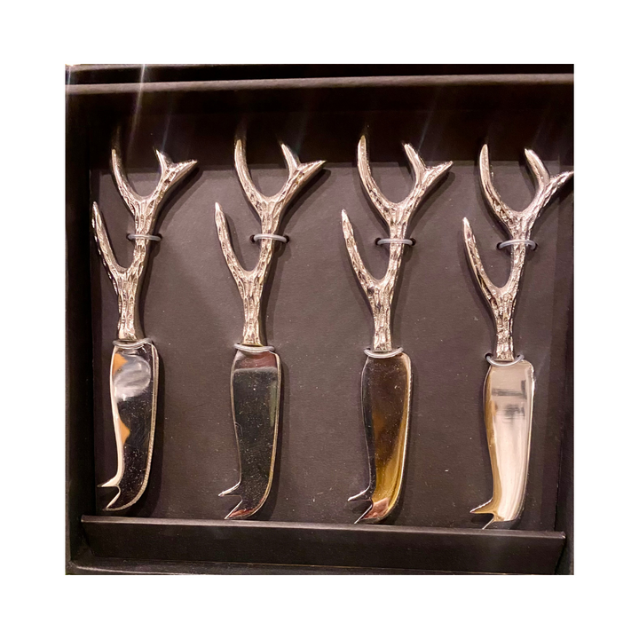 Antler Cheese Knife Set (4)