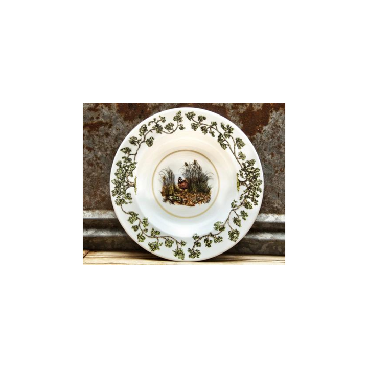 Nesting Quail Dinner Plate