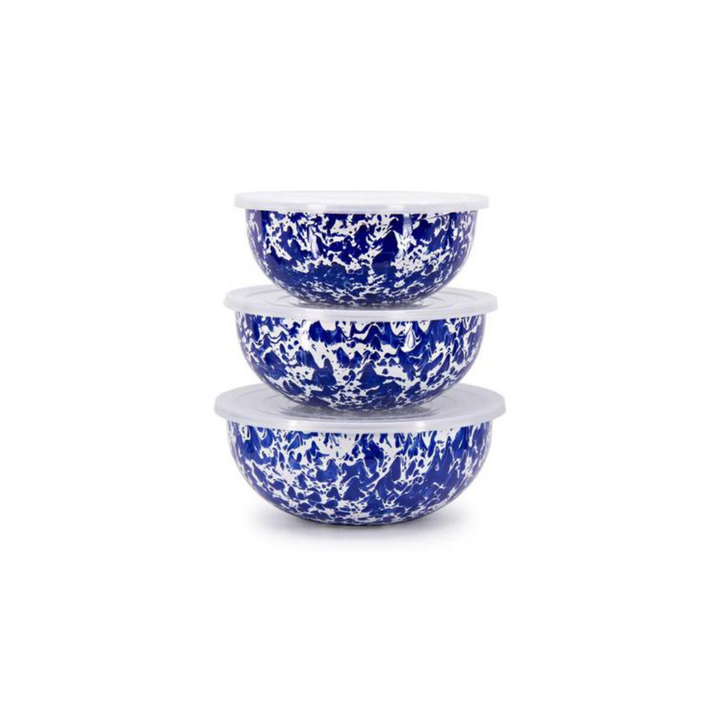 Golden Rabbit Cobalt Nesting Bowls (set of 3)