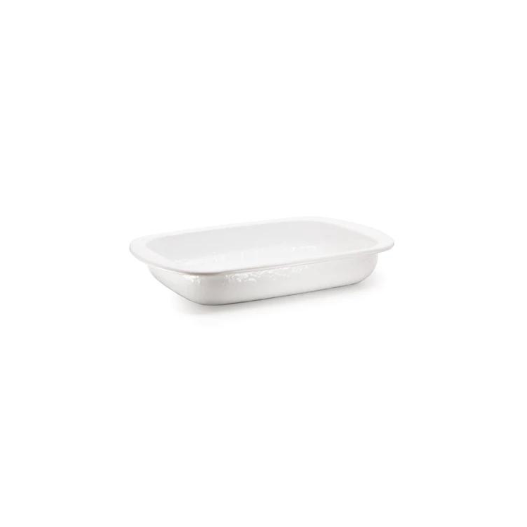 Golden Rabbit White Baking Pan