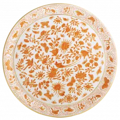 Sacred Bird and Butterfly Cake Plate