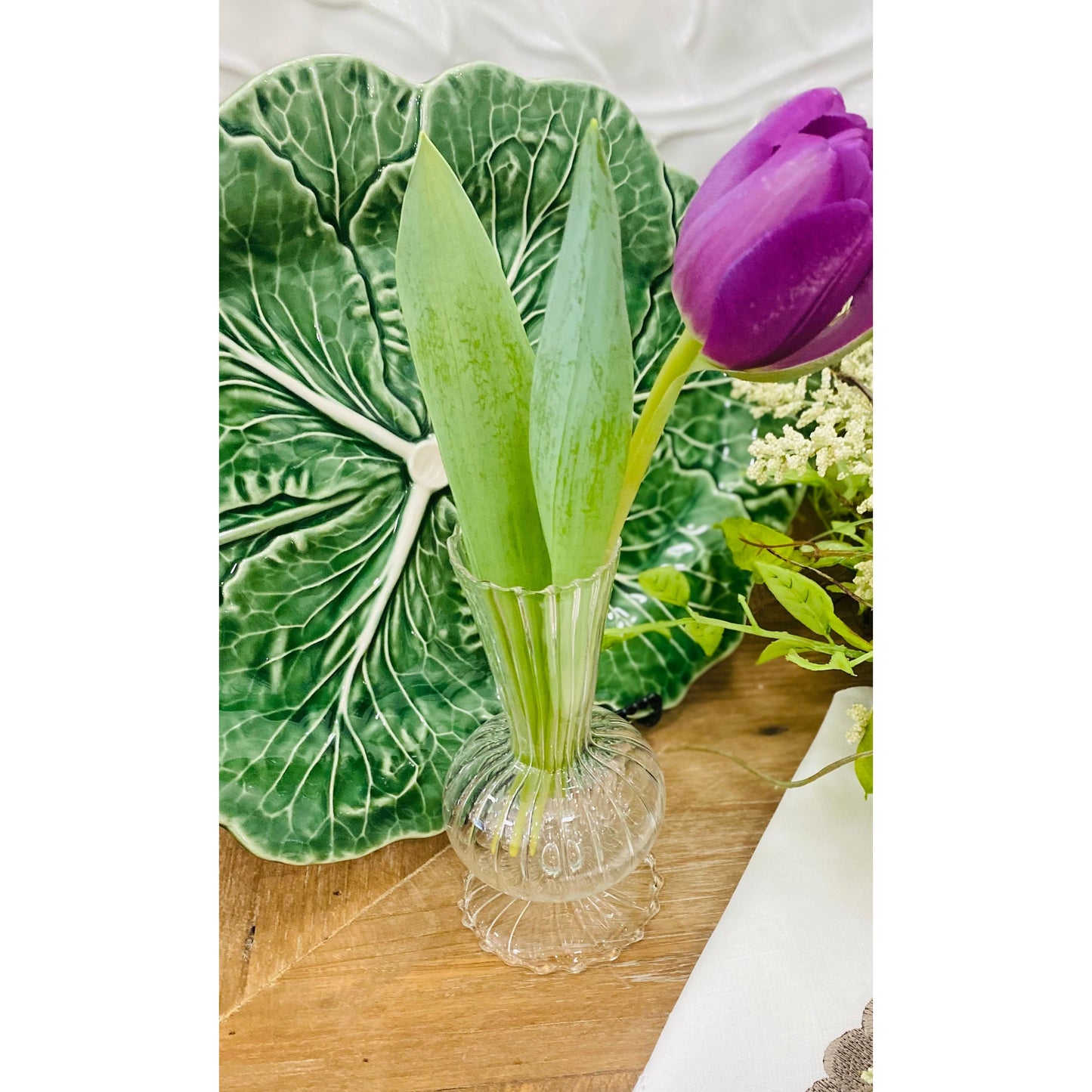 Bud Vase in Clear (set of 3)