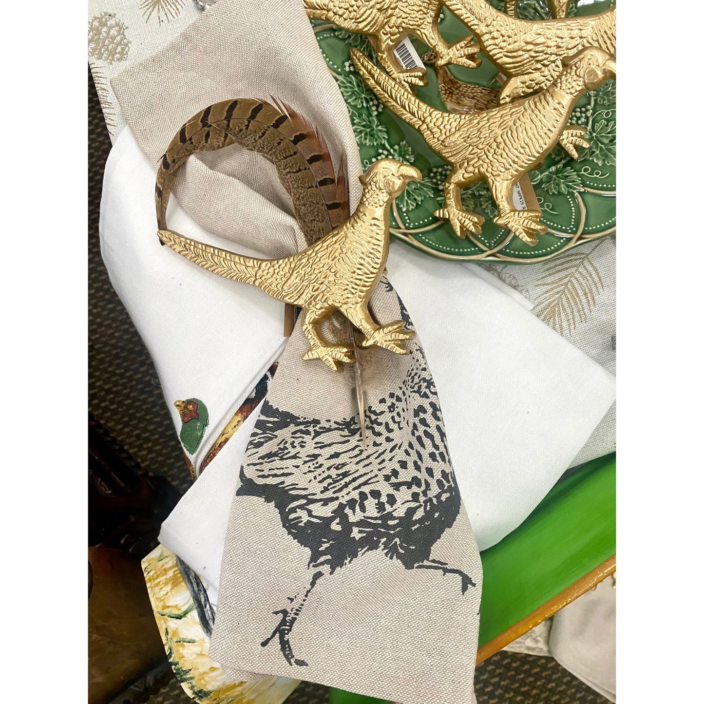 Pheasant Napkin Ring