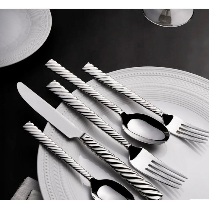 Twist 5 Piece Flatware Set